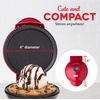image:imageDash Mini Maker Set  Customized Treat Maker  Supports MultiFunction Cooking  Easy Cleanup and UserFriendly Design  Red  Waffle amp Griddle IronsRed