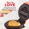 image:imageDash Mini Maker Set  Customized Treat Maker  Supports MultiFunction Cooking  Easy Cleanup and UserFriendly Design  White Aqua amp Red  Waffle Grill amp Griddle IronsCoralMintTeal 3 Pack