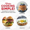 image:imageDash Mini Maker Set  Customized Treat Maker  Supports MultiFunction Cooking  Easy Cleanup and UserFriendly Design  White Aqua amp Red  Waffle Grill amp Griddle IronsBlack 2 Pack