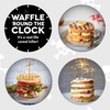 image:imageDash Mini Waffle Maker Electric Waffle Maker for Fun Breakfasts  Dual Nonstick Cooking Surface  Enjoy Fun FamilyFriendly Treats  Red Love HeartBlack Skull 2 Pack