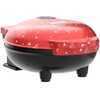 image:imageDash Mini Waffle Maker Electric Waffle Maker for Fun Breakfasts  Dual Nonstick Cooking Surface  Enjoy Fun FamilyFriendly Treats  Red Love HeartHEART PRINT