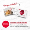 image:imageDash Mini Waffle Maker Electric Waffle Maker for Fun Breakfasts  Dual Nonstick Cooking Surface  Enjoy Fun FamilyFriendly Treats  Red Love HeartRAINBOW PRINT