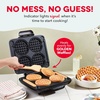image:imageDash Multi Mini Waffle Maker Quad Waffle Maker for Family Breakfasts  Dual Nonstick Heating Plates amp EasyRelease Surface  Compact amp FastHeating  AquaGraphite