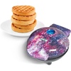 image:imageDash Mini Waffle Maker Compact Electric Waffle Iron  Stylish Machine with nonstick surface  Quick Breakfast amp Snacks  Galaxy PrintPurple Galaxu