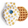 image:imageDash Mini Waffle Maker Electric Waffle Maker for Fun Breakfasts  Dual Nonstick Cooking Surface  Enjoy Fun FamilyFriendly Treats  Red Love HeartWAFFLE PRINT