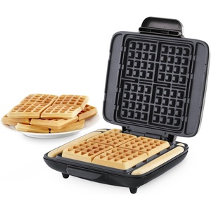image:imageDASH NoDrip Waffle Maker Waffle Iron 1200W  Waffle Maker Machine For Waffles Hash Browns or Any Breakfast Lunch amp Snacks with Easy Clean NonStick  Mess Free Sides  AquaSilver