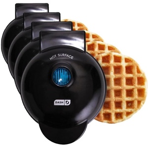 image:imageDash Mini Maker Set  Customized Treat Maker  Supports MultiFunction Cooking  Easy Cleanup and UserFriendly Design  Red  Waffle amp Griddle IronsBlack