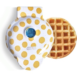 image:imageDash Mini Waffle Maker Electric Waffle Maker for Fun Breakfasts  Dual Nonstick Cooking Surface  Enjoy Fun FamilyFriendly Treats  Red Love HeartWAFFLE PRINT