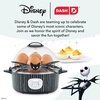 image:imageDisney  Dash Jack Skellington Rapid Egg Cooker 7 Egg Capacity Black