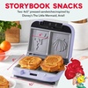 image:imageDisney  Dash Ariel Storybook Sandwich Maker Grilled Cheese amp Breakfast Sandwich Maker for Kids Little Mermaid Disney Princess Kitchen Stackable Collectible Princess Gift Aqua