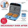 image:imageDisney  Dash Cinderella Storybook Pancake Maker Mini Pancake Maker for Kids Fairy Tale Princess Kitchen Stackable Collectible Disney Princess Breakfast Gift Blue