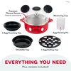 image:imageDisney  Dash Mickey Mouse Rapid Egg Cooker 7 Egg Capacity Red