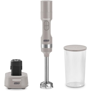 image:imageDash Cordless Immersion Blender Stainless Steel Blades French Grey
