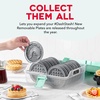 image:imageDash MultiMaker 14Plate Storage Case  Cabinet Organizer with Lid for Dash Mini Waffle Maker Plates MultiMaker Mini System Removable Plate Storage Stackable Countertop Organizer