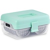 image:imageDash MultiMaker 14Plate Storage Case  Cabinet Organizer with Lid for Dash Mini Waffle Maker Plates MultiMaker Mini System Removable Plate Storage Stackable Countertop Organizer