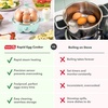 image:imageDash Rapid Egg Cooker 7 Hard Boiled Eggs with Cutter amp Tongs WhiteAqua 7 Egg