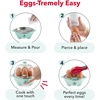 image:imageDash Rapid Egg Cooker 7 Hard Boiled Eggs with Cutter amp Tongs WhiteAqua 7 Egg