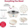 image:imageDash Rapid Egg Cooker 7 Hard Boiled Eggs with Cutter amp Tongs WhiteCream