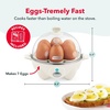 image:imageDash Rapid Egg Cooker 7 Hard Boiled Eggs with Cutter amp Tongs WhiteCream
