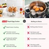 image:imageDash Rapid Egg Cooker 7 Hard Boiled Eggs with Cutter amp Tongs WhiteWhite 7 Egg Set