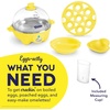 image:imageDash Rapid Egg Cooker 7 Hard Boiled Eggs with Cutter amp Tongs WhiteYellow Peeps