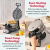 image:imageDash Dual Flip Belgian Waffle Maker Makes 2 at Once Stainless Steel