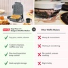 image:imageDash TopPour Waffle Maker 5Inch Square Stainless Steel