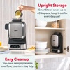 image:imageDash TopPour Waffle Maker 5Inch Square Stainless Steel