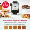 image:imageDash TopPour Waffle Maker 5Inch Square Stainless Steel