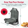 image:imageDash TopPour Waffle Maker 5Inch Square Stainless Steel